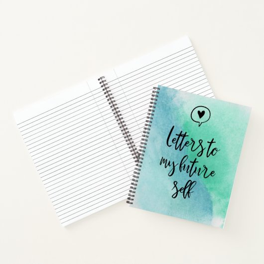 10代向けの未来のノートブックへの手紙 ノートブック (内部)