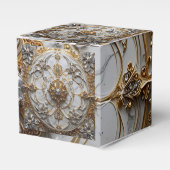 10代/大人向けパーティーのお土産ボックス フェイバーボックス (正面サイド)