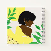 10代・女の子・女の子のためのスケッチブック ノートブック (裏面)