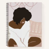 10代、女の子、女性ノートブックの日常メモ ノートブック (正面)