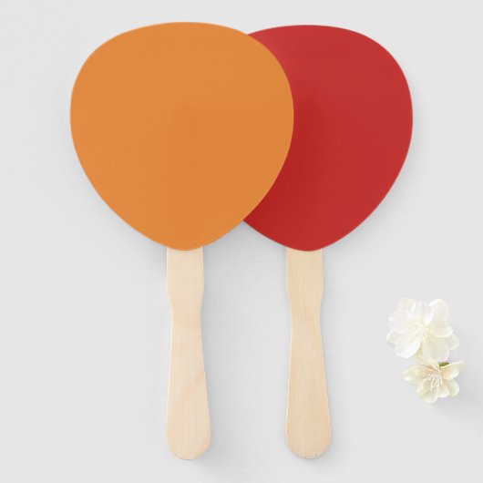 10個のテンプレートのセット空白の画像の写真文字を追加 ハンドファン (正面&裏面)