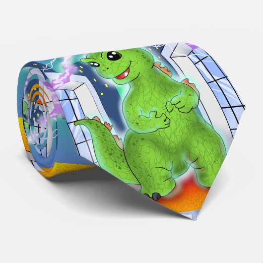 10個の小さなモンスター:トカゲのネクタイをラリー ネクタイ (ロール)