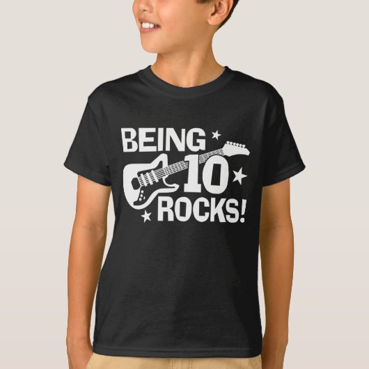 10個の岩 Tシャツ (正面)