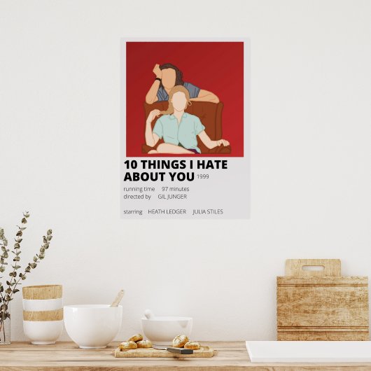 10個の私は君のミニマルな事が嫌い ポスター (キッチン)