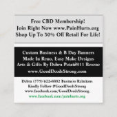 10倍ピュアゴールド エンクロージャーカード (裏面)