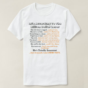 10億ドルの損失に基づく生活…..... Tシャツ
