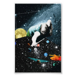 10億個のビリヤード フォトプリント           