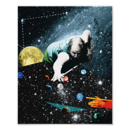 10億個のビリヤード フォトプリント           