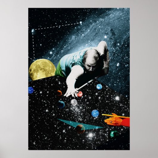 10億個のビリヤード ポスター (正面)