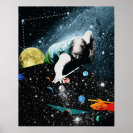 10億個のビリヤード ポスター