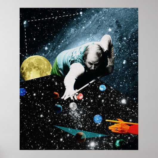 10億個のビリヤード ポスター (正面)