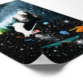 10億個のビリヤード ポスター (角)