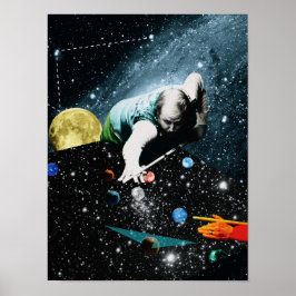 10億個のビリヤード ポスター