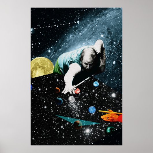 10億個のビリヤード ポスター (正面)