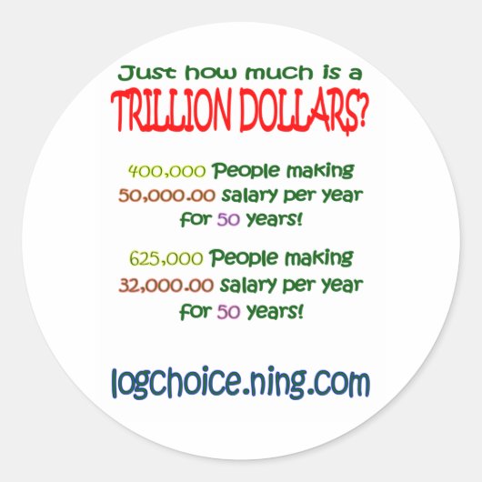 10兆とは ラウンドシール (正面)