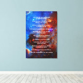 10先住民アメリカのインドの戒め キャンバスプリント (インサイチュ (ウッドフロア))