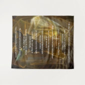 10先住民アメリカのインドの戒め タペストリー (正面(横))