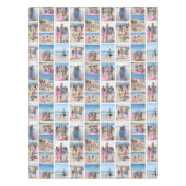 10写真テンプレートのコラージュのレイアウト1種類 テーブルクロス (正面)