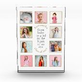 10写真ベビー大学院学年卒業 フォトブロック (正面)