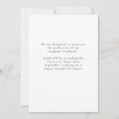 10写真ベビー大学院学年卒業 案内状 (裏面)