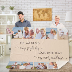 10写真恋しく思ア縁どモンRemembrance シェルパブランケット