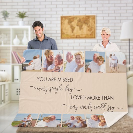 10写真恋しく思ア縁どモンRemembrance シェルパブランケット