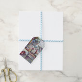 10分で妻忘れの誕生日 ギフトタグ (より糸付き)