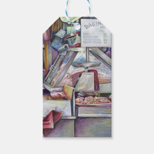 10分で妻忘れの誕生日 ギフトタグ (正面)