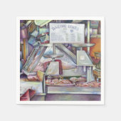 10分で妻忘れの誕生日 スタンダードカクテルナプキン (正面)