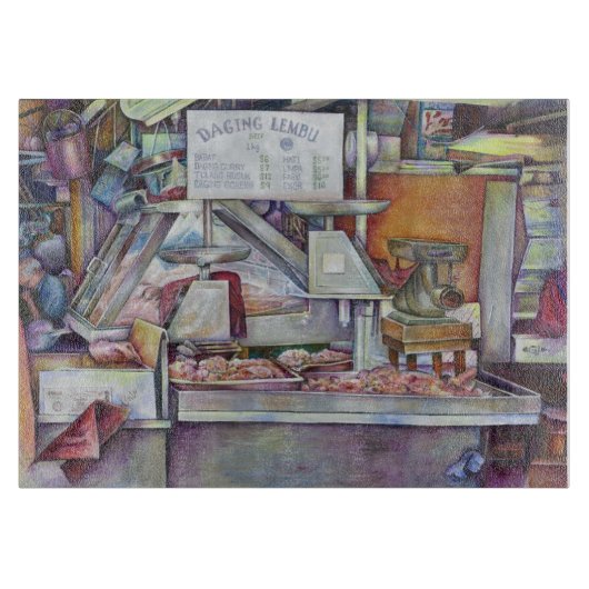 10分で忘れ妻の誕生日 カッティングボード (正面)