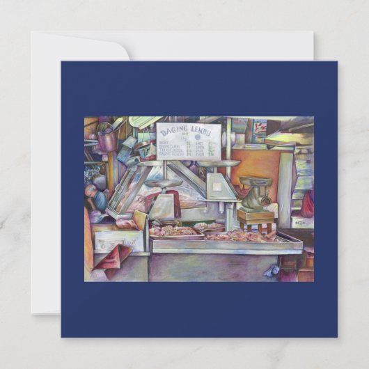 10分で忘れ妻の誕生日 カード (正面)