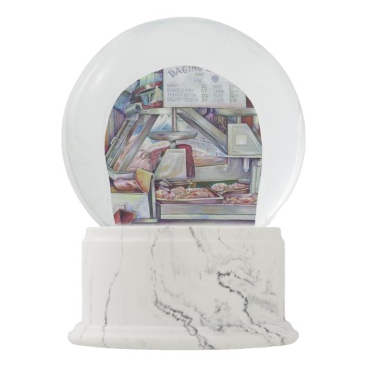 10分で忘れ妻の誕生日 スノーグローブ (正面)