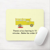10分に去るバスが.....あります マウスパッド (マウス)