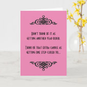 10分の1の誕生日 カード (黄色い花)