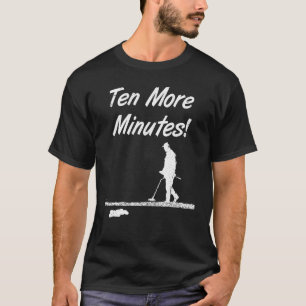 10分メタル検出トレジャー狩りAcc Tシャツ