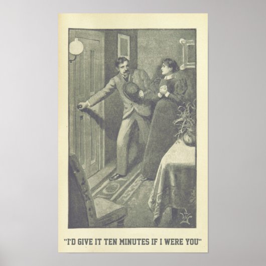 「10分与え前になっもしたかな」 ポスター (正面)