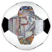 10分後、妻忘れの誕生日 サッカーボール (回転)