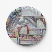 10分後、妻忘れの誕生日 ペーパープレート (正面)