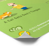 10動物の慣用句とその意味 ポスター (角)