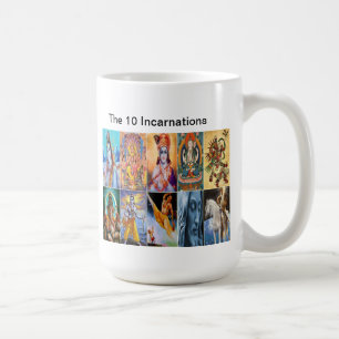 10化身のマグ コーヒーマグカップ