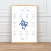 10台スタイリッシュの結婚ポスター座席表 ポスター