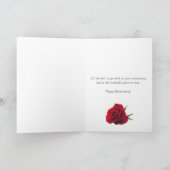 10周年カード、義兄妹 カード (内部)