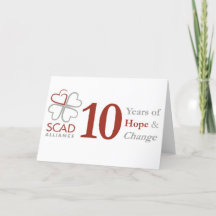 10周年ノテカード