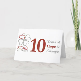 10周年ノテカード サンキューカード