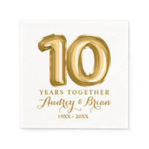 10周年パーソナライズされた