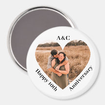 10周年モダンカップル記念ハート