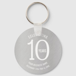 10周年企業のイベントお願い キーホルダー