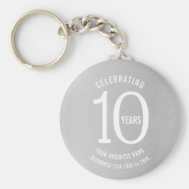 10周年企業のイベントお願い キーホルダー