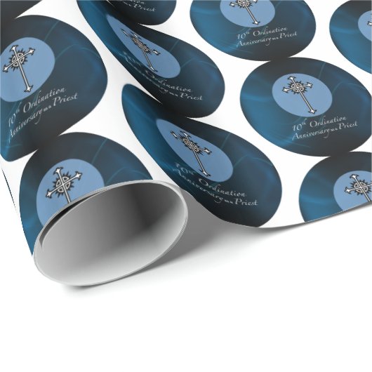 10周年法要 ラッピングペーパー (ロールコーナー)