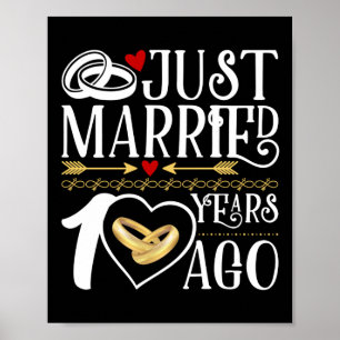 10周年結婚たった今結婚しました ポスター